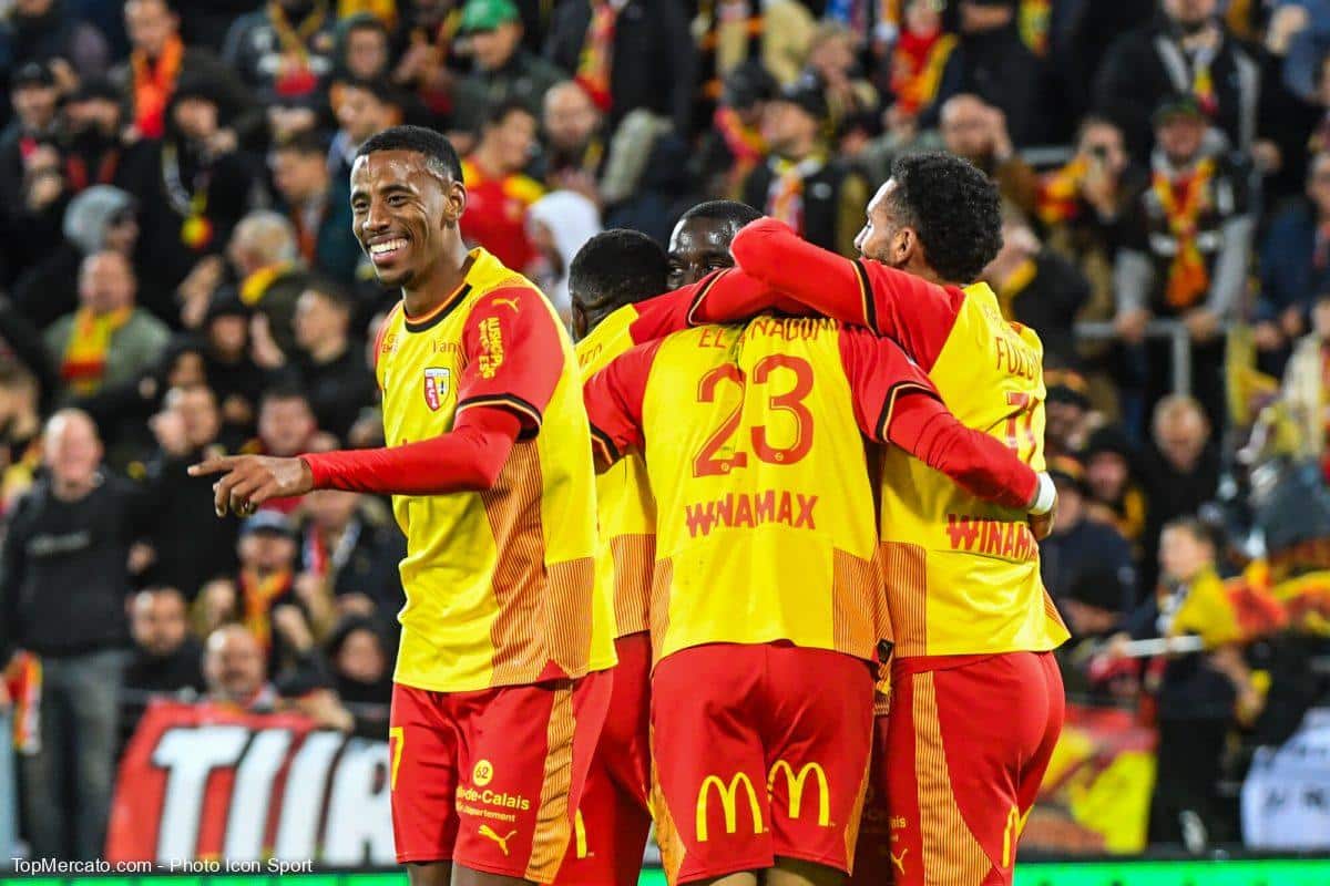 Lens Nantes célébration