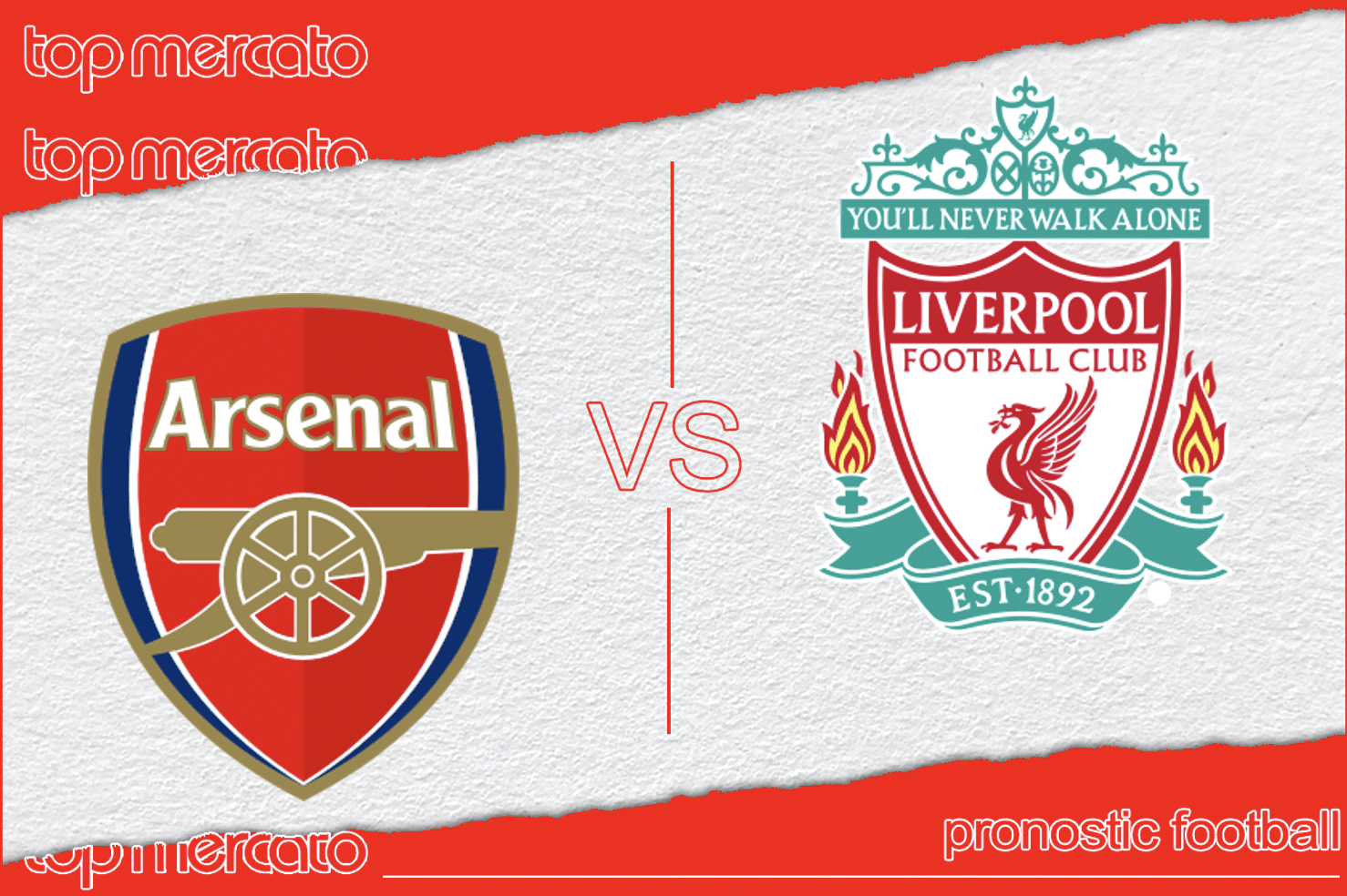 Pronostic Arsenal - Liverpool et meilleures cotes à jouer