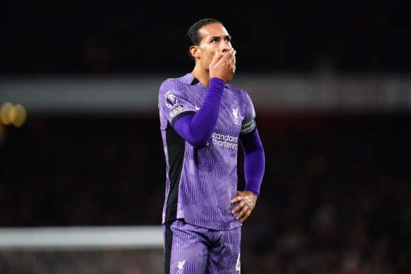 Liverpool : le message fort de Van Dijk après Arsenal