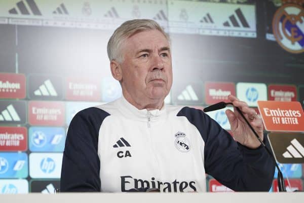 Real Madrid : Ancelotti sort du silence sur Man City