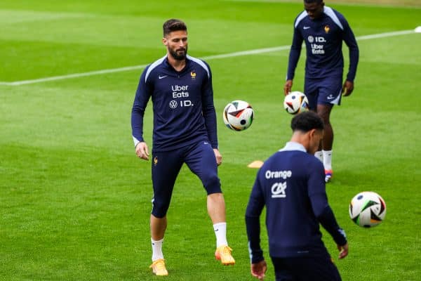 Giroud révèle le contenu d'un message adressé à Griezmann