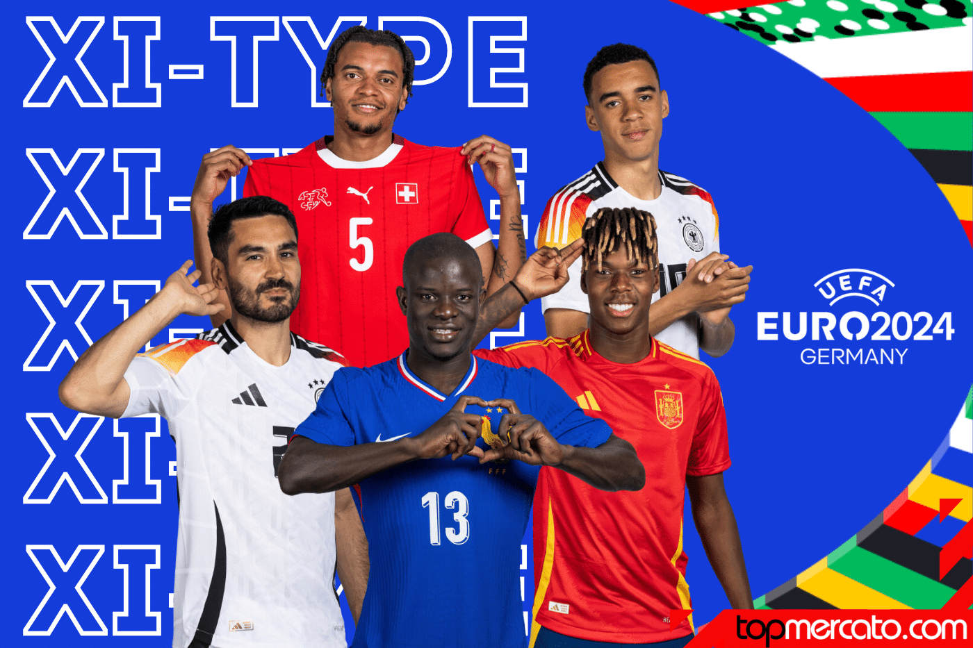 Euro 2024 : 1 Bleu, 2 joueurs de L1, 3 Espagnols& Notre équipe type de la phase de groupes !