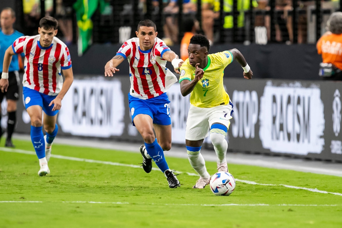 Paraguay vs Brasil Eliminatorias a qué hora juegan, dónde ver